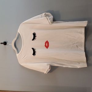 Adorable  Glamour Face Tee shirt 2X